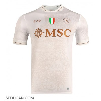 Muški Nogometni Dres SSC Napoli Frank Anguissa #99 Gostujuci 2025-26 Kratak Rukav Muški Nogometni Dres SSC Napoli Frank Anguissa #99 Gostujuci 2025-26 Kratak Rukav